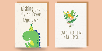 Coastmilk Font Poster 3