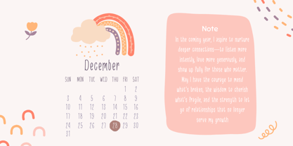 Coastmilk Font Poster 5