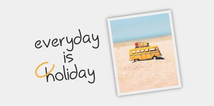 Handwish Font Poster 5