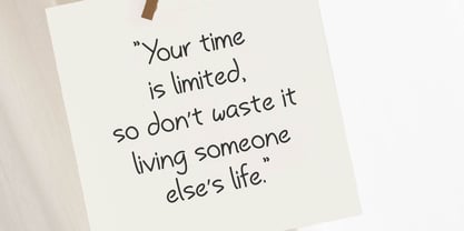 Handwish Font Poster 2