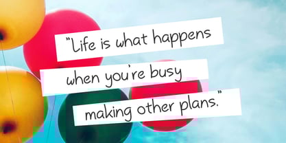 Handwish Font Poster 7