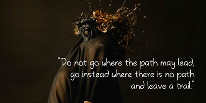 Handwish Font Poster 3