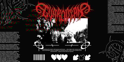 Minotor Font Poster 4