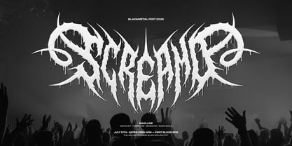 Minotor Font Poster 3