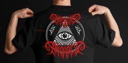 Minotor Font Poster 8