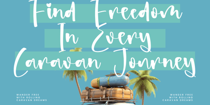 Satisfy Twisted Font Poster 10