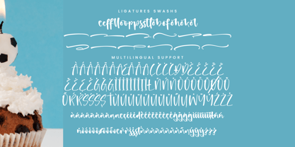 Satisfy Twisted Font Poster 8