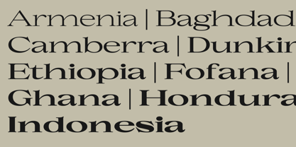 UNCMMN Stretched Font Poster 12