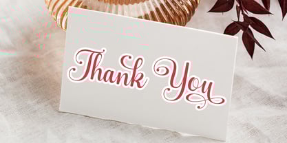 Astrillia Script Font Poster 7