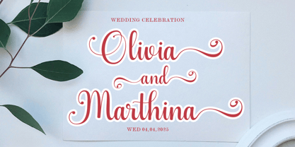 Astrillia Script Font Poster 5