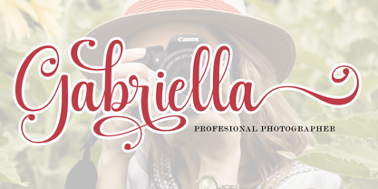 Astrillia Script Font Poster 3