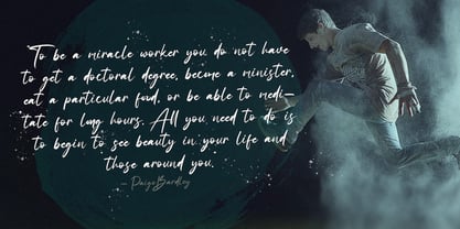 Fany Alleya Font Poster 3