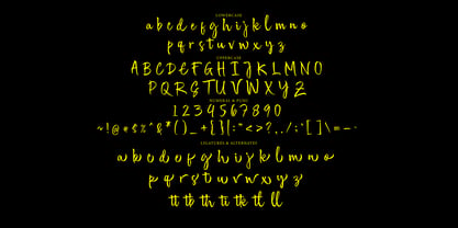 Gersival Script Font Poster 10
