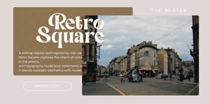 The Beaten Font Poster 3