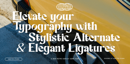 The Beaten Font Poster 4