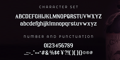 Gothess Font Poster 5