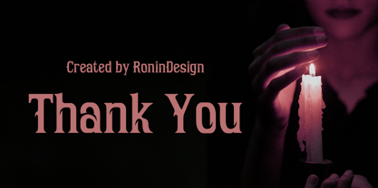 Gothess Font Poster 11