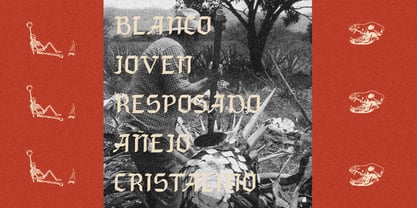 Blancoka Font Poster 4