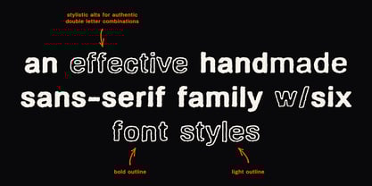 TC Pressmark Font Poster 2