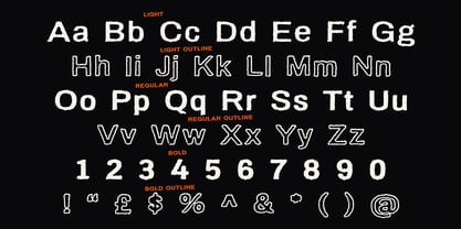 TC Pressmark Font Poster 5