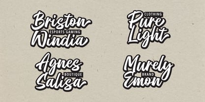 Erival Script Font Poster 3