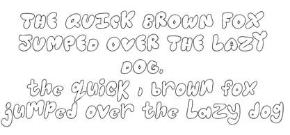 Fillthefridge Font Poster 3