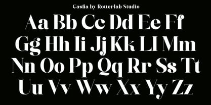 The Casfia Font Poster 13