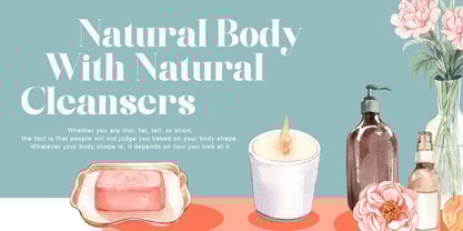 The Casfia Font Poster 7