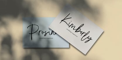 Emoray Signature Brush Font Poster 9