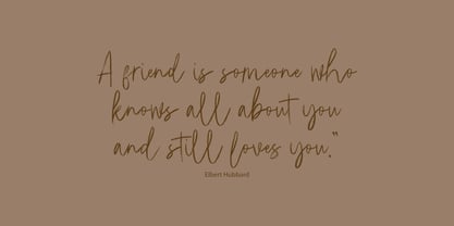 Emoray Signature Brush Font Poster 4