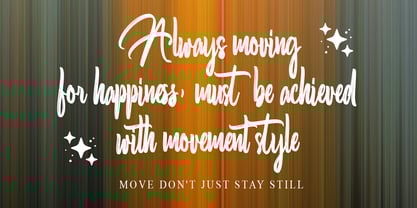 Battriena Font Poster 7