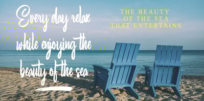 Battriena Font Poster 9