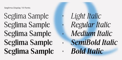 Seglima Variable Font Poster 2