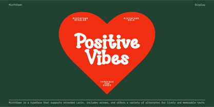 Mirthfawn Font Poster 8