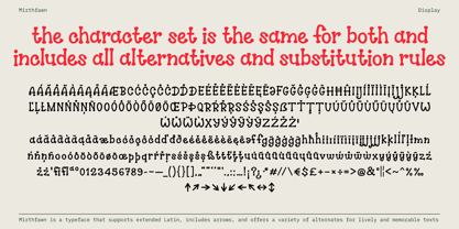 Mirthfawn Font Poster 13