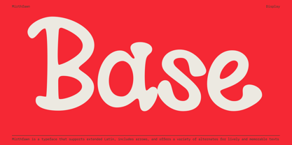 Mirthfawn Font Poster 2