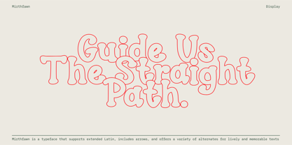 Mirthfawn Font Poster 9