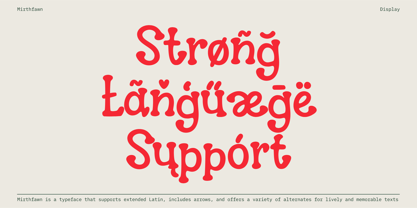 Mirthfawn Font Poster 7