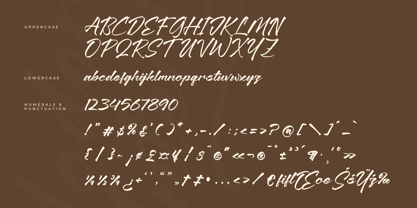 Monthesa Harezuki Font Poster 7