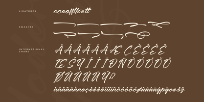 Monthesa Harezuki Font Poster 8