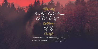 Blackwell Font Poster 8