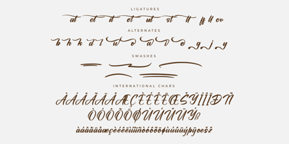 Ochitylla Font Poster 8