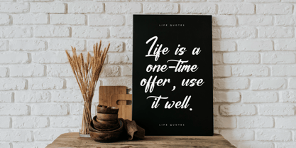 Ochitylla Font Poster 2