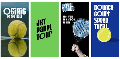 Padelio Font Poster 2