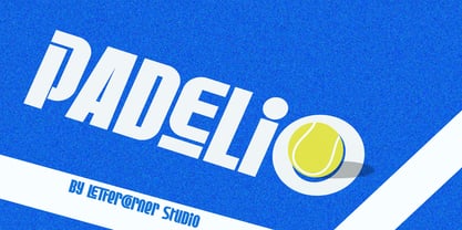 Padelio Font Poster 1
