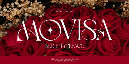 Movisa Font Poster 1