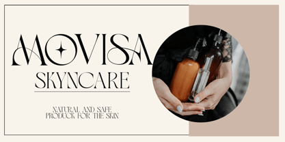 Movisa Font Poster 5