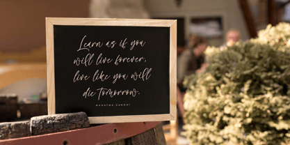 Huntlefal Font Poster 5