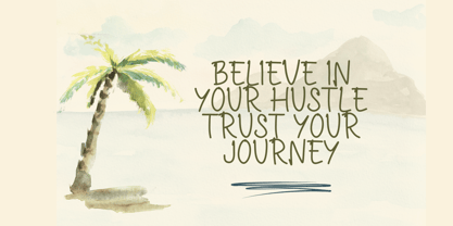 Quipty Font Poster 4