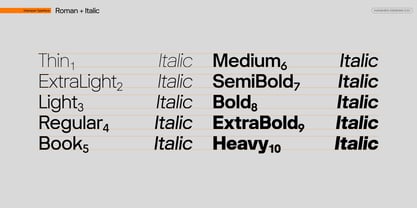Interspan Font Poster 3